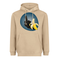 Mushroom Dirty Joke Halloween Costume Joke Middle Finger Banana Heavyweight Hoodie - lanVoArt
