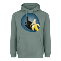 Sage Dirty Joke Halloween Costume Joke Middle Finger Banana Heavyweight Hoodie - lanVoArt