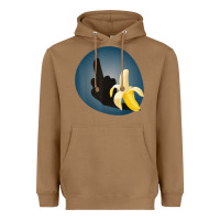 Toasted Coconut Dirty Joke Halloween Costume Joke Middle Finger Banana Heavyweight Hoodie - lanVoArt