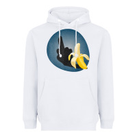 White Dirty Joke Halloween Costume Joke Middle Finger Banana Heavyweight Hoodie - lanVoArt