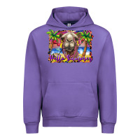 Tulip hello summer camel at the beach Urban Hoodie - BarkalooDesign