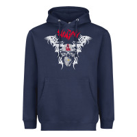 Navy hollywood hogan tribal 98 t'shirt hollywood hogan tribal '98 Heavyweight Hoodie - lanVoArt