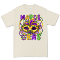 Mardi Gras Mask Premium Tee | Teevron