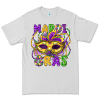 Dove Grey mardi gras mask Premium Tee - LillyAllenDesigns