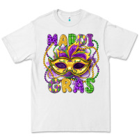 White mardi gras mask Premium Tee - LillyAllenDesigns