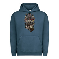 Pigment Midnight Navy skaven warhammer Urban Hoodie - lanVoArt