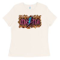 Bone Leopard Mama Lightning Ladies Tee - RanaPortraitStore