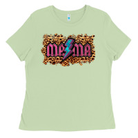 Matcha Leopard Mama Lightning Ladies Tee - RanaPortraitStore