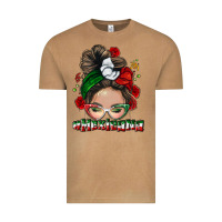 Vintage Camel Mexicana messy bun Vintage Tee - NancyCooperArtShop