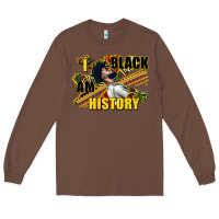 Chestnut i am black history Long Sleeve Tee - CowGirlArtShop