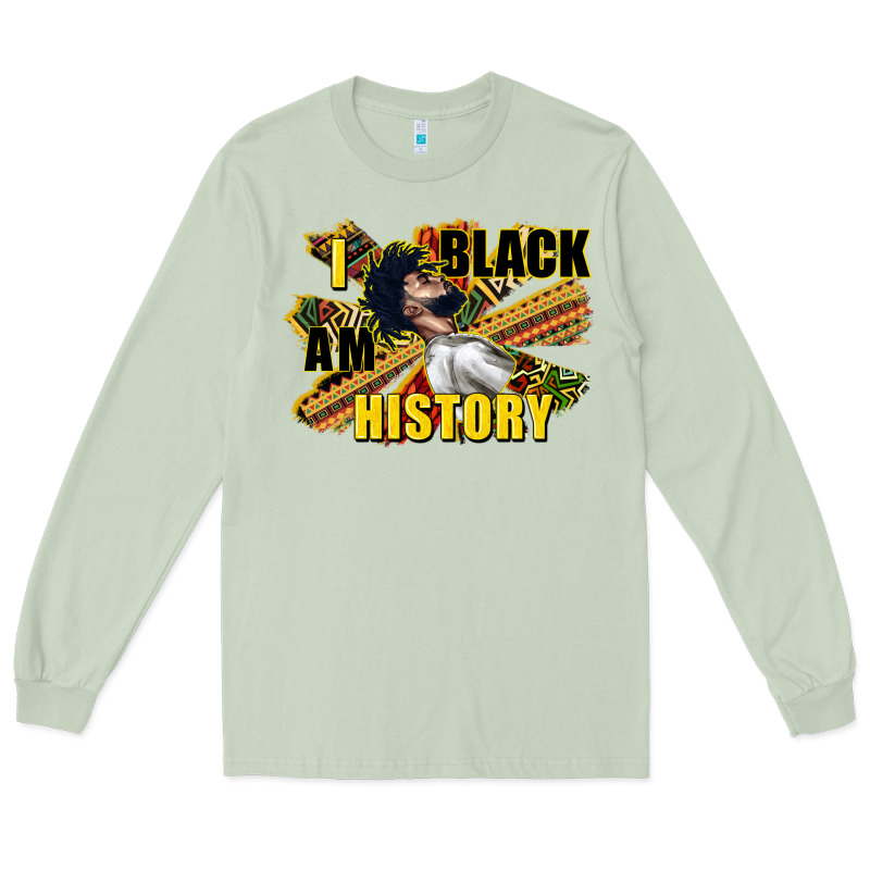 I Am Black History Long Sleeve Tee by CowGirlArtShop | Teevron