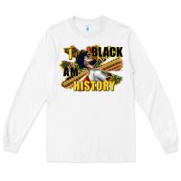 White i am black history Long Sleeve Tee - CowGirlArtShop