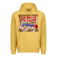 Antique Gold pitch please tumbler Premium Hoodie - BundleAndBundleShop