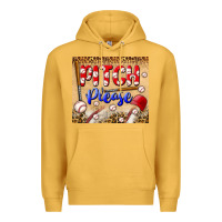 Mustard pitch please tumbler Premium Hoodie - BundleAndBundleShop