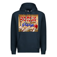 Navy pitch please tumbler Premium Hoodie - BundleAndBundleShop