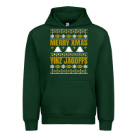 Forest Green Merry Christmas Yinz Jagoffs Pittsburgh Pennsylvania Xmas Gifts 1 Urban Hoodie - lanVoArt