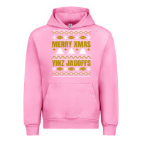 Fuchsia Pink Merry Christmas Yinz Jagoffs Pittsburgh Pennsylvania Xmas Gifts 1 Urban Hoodie - lanVoArt