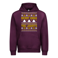 Mauve Wine Merry Christmas Yinz Jagoffs Pittsburgh Pennsylvania Xmas Gifts 1 Urban Hoodie - lanVoArt