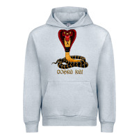 Heather Grey cobra cai Urban Hoodie - lanVoArt