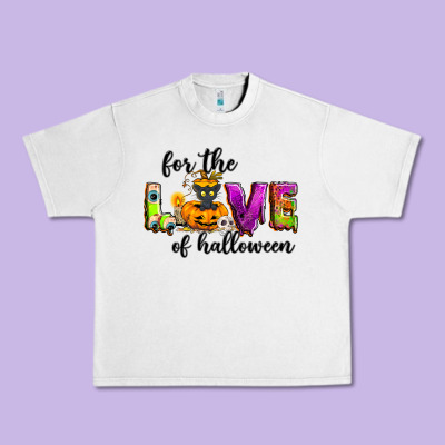 For The Love Of Halloween Urban Heavy Tee Designed By Nancycooperartshop