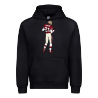 Black deion sanders 32 Urban Hoodie - lanVoArt