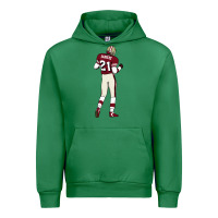 Emerald deion sanders 32 Urban Hoodie - lanVoArt