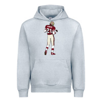 Heather Grey deion sanders 32 Urban Hoodie - lanVoArt