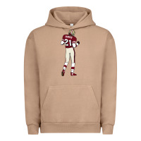 Pigment Burro deion sanders 32 Urban Hoodie - lanVoArt