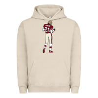 Pigment French Oak deion sanders 32 Urban Hoodie - lanVoArt