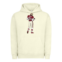 Pigment Pistachio deion sanders 32 Urban Hoodie - lanVoArt