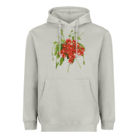 Moon Dust Red Orchid Cactus Heavyweight Hoodie - LillyAllenDesigns