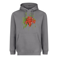 Storm Red Orchid Cactus Heavyweight Hoodie - LillyAllenDesigns