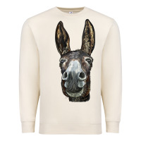 Sandshell Donkey  Face Premium Sweatshirt - LillyAllenDesigns