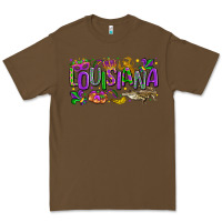 Cacao louisiana mardi gras Premium Tee - LillyAllenDesigns