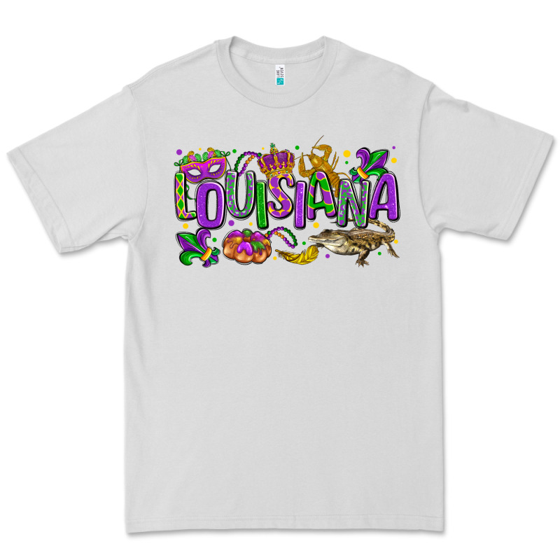 Louisiana Mardi Gras Premium Tee by LillyAllenDesigns | Teevron