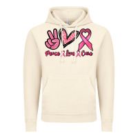 Vintage Artic Peace love cure Cancer Awareness Vintage Hoodie - HowdyJamesFarm