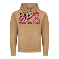 Vintage Camel Peace love cure Cancer Awareness Vintage Hoodie - HowdyJamesFarm