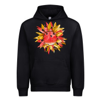 Black watermelon sunflower Urban Hoodie - BarkalooDesign