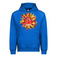Cobalt watermelon sunflower Urban Hoodie - BarkalooDesign