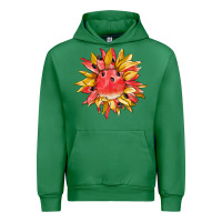 Emerald watermelon sunflower Urban Hoodie - BarkalooDesign