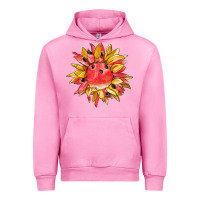 Fuchsia Pink watermelon sunflower Urban Hoodie - BarkalooDesign