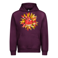 Mauve Wine watermelon sunflower Urban Hoodie - BarkalooDesign