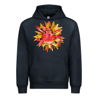 Navy watermelon sunflower Urban Hoodie - BarkalooDesign