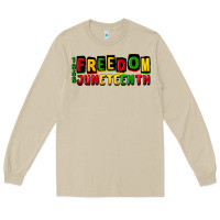 Mushroom freedom juneteenth Long Sleeve Tee - CowGirlArtShop