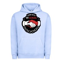 Pigment Grape Ice awesome down with my demons  for gift adult and kids men women  2021 Urban Hoodie - lanVoArt
