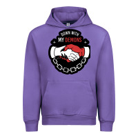 Tulip awesome down with my demons  for gift adult and kids men women  2021 Urban Hoodie - lanVoArt