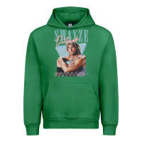 Emerald patrick swayze 90s styled retro graphic design gift Urban Hoodie - lanVoArt