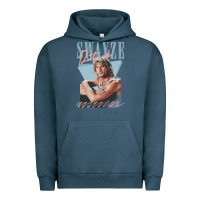 Pigment Midnight Navy patrick swayze 90s styled retro graphic design gift Urban Hoodie - lanVoArt
