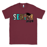 Burgundy western senior 2024 Classic Tee - RanaPortraitStore