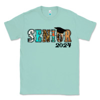 Seafoam western senior 2024 Classic Tee - RanaPortraitStore